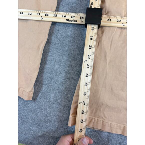 VINTAGE Steve & Barrys Pants Womens Size 12 Tan Twill Bootcut Low Rise Y2K Bratz - Picture 5 of 8